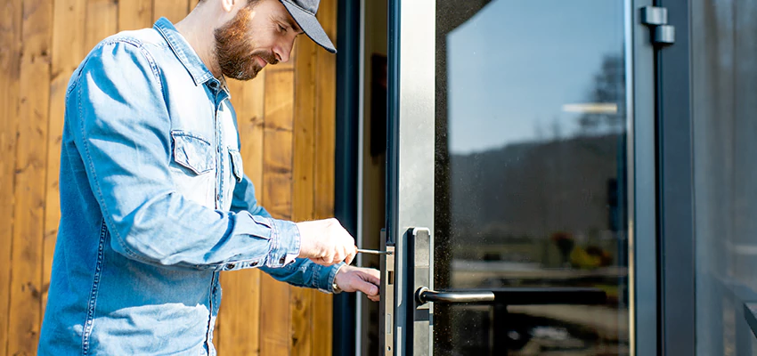 Frameless Glass Storefront Door Locks Replacement in Campbell, CA